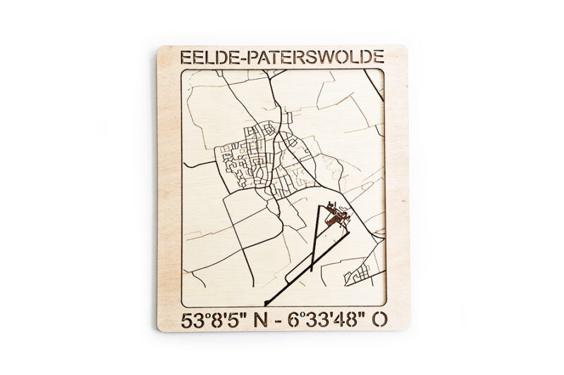 PLATTEGROND EELDE-PATERSWOLDE XL