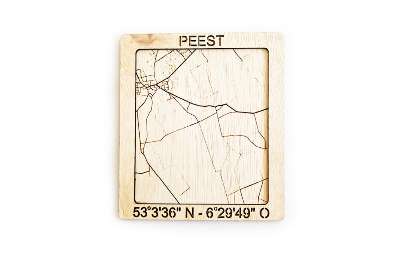 PLATTEGROND PEEST