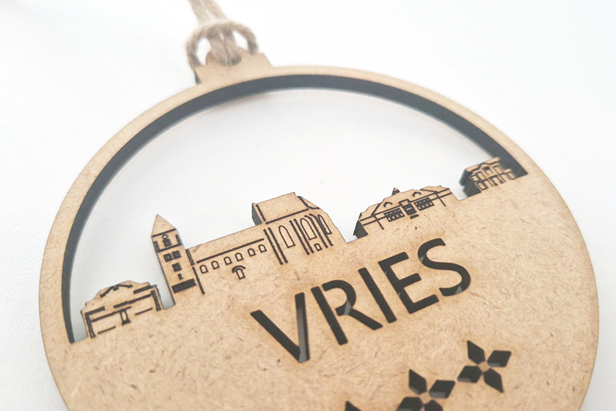 KERSTBAL SKYLINE VRIES - Afbeelding 2