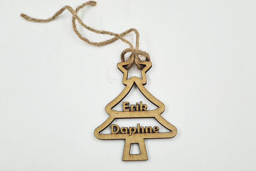 KERSTBOOM MET NAMEN - Afbeelding 4