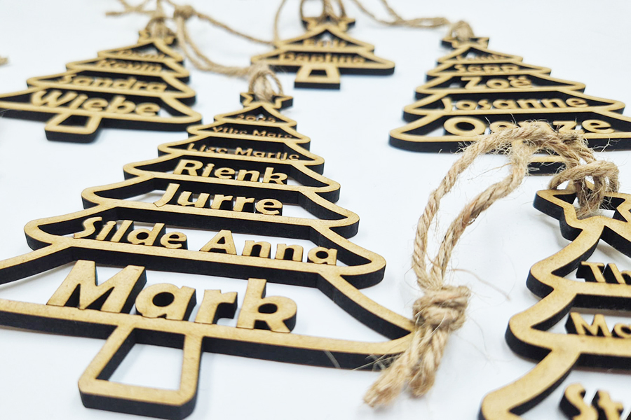 KERSTBOOM MET NAMEN - Afbeelding 5