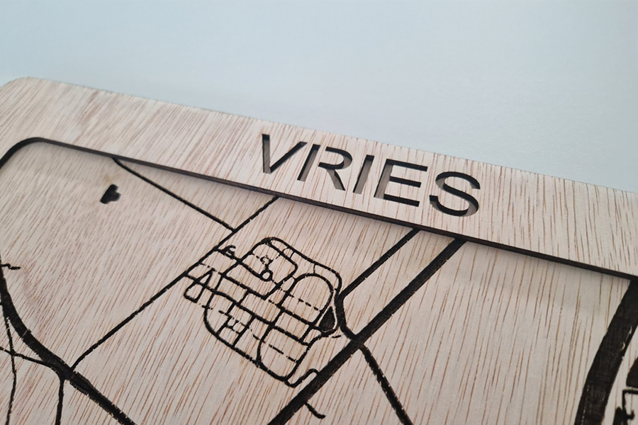 PLATTEGROND VRIES - Afbeelding 2